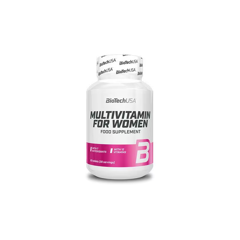 BioTech USA Multivitamin for Women, 60 Tabletten Dose